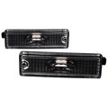 Overtime Bumper Lights for 93 to 01 Chevrolet Camaro, Black - 6 x 7 x 7 in. OV2654115